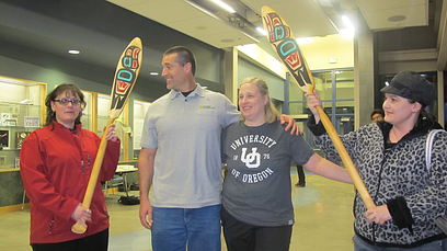 AML moves canoes