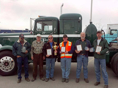 Lynden drivers at the Alaska Trucking Association’s 13th Annual Truck Driving Championship