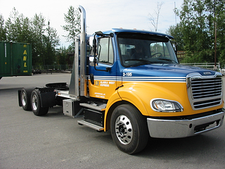 Alaska West Express truck