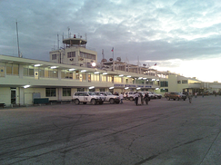Disaster relief logistics - Haiti air terminal
