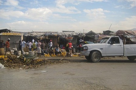 Haiti relief flights - on the ground