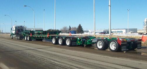 Heavy haul trailer