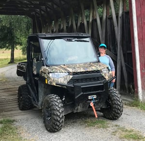 Becky MacDonald with quad