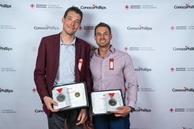 Erik Scott with Red Cross Hero Award-1