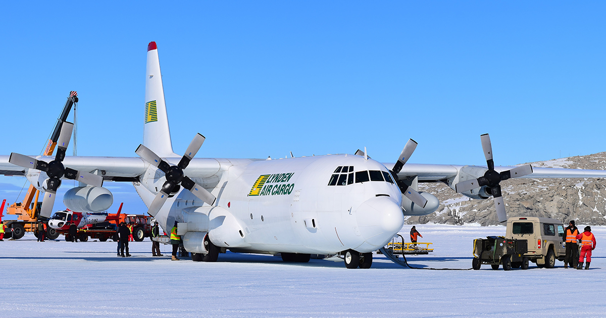 Lynden Air Cargo Antarctica